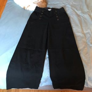 Anthropologie Elevenses Sailor Wide-leg Pant